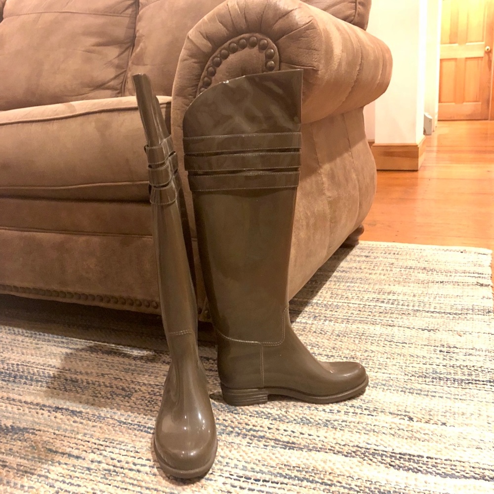 Calvin Klein Over The Knee Rain Boots